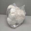 #6 Super Bulky Blanket Yarn for Crocheting - 4 Skeins(Each 10.5oz/300g, 220yds/201m), Chunky Chenille Thick Plush Big Soft Yarn for Crocheting Knitting Blankets, Cream