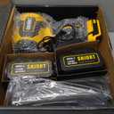 Leaf Blower Cordless with Battery and Charger, 800,000 RPM, Extended Nozzle, Lightweight Handheld Design,Blower for Patio Cleaning,car Blowing Water, Lawn Care(Lemon Yellow)