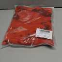 Oumrdeo Womens Sexy Mesh Ruched Bodycon Mini Skirt High Waist Adjust Drawstring Short Skort (Red, M)