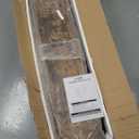 Amazon.com: HCHQHS Bookshelf, 3-Tier Industrial Bookcase, Rustic Open Book Shelf, Wood and Metal Horizontal Bookshelves : Home & Kitchen