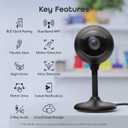 Geeni Look 1080p Indoor Camera, Full HD Wi-Fi & Motion Detection, 2-Pack