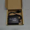 GINGIN AV to HDMI Converter, AV to HDMI Adapter Support 720p/1080p for PS1/PS2/PS3/Xbox 360/WII/N64/SNES/STB/VHS/VCR/Blue-Ray DVD Players