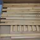 Bamboo Clothing Rack with Shelves, Wood Garment Rack for Hanging Clothes