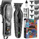 Hair Clippers for Men, Cordless Hair & Beard Trimmer, USB Rechargeable, Lightweight Design for Smooth Operation, Low Noise Grooming Kit