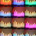 ACROSS Color Changing Flameless Candles With Remote Control, Battery Operated Candles LED Pillar Candle with Timer, 4'' 5'' 6'' candles set of 3 Pack For Wedding Centerpieces Holiday table Decorations