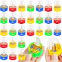 Hooqict 28 Pack Mini Finger Basketball Shooting Games Basketball Party Supplies Favor Fidget Toys for Kids Boys 8-12 Desktop Tabletop Games Basketball Goodie Bag Stuffers Birthday Party Decorations