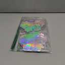 Clearance 52Ft Winter Wonderland Party Decoration Iridescent Snowflake Garland Holographic Paper Snowflake Streamer for Winter Onederland Christmas Frozen Birthday Wedding Bridal Shower Party Supplies