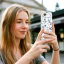 MILPROX Compatible with iPhone Air Case Floral - Flowers Girly Design for Women Girls - Clear Elegant Pretty Aesthetic Classy Retro Phone Cover for iPhone 17 Air 6.5'' - Blossom