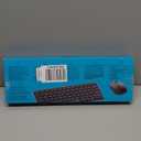 Rapoo 9010M Multi-Device Keyboard and Mouse Combo, 2.4GHz/Bluetooth 5.0/4.0 Wireless Keyboard & Mouse Set for Windows/Mac/Linux/Chrome, Support 4 Devices, Low-Profile Silent Click, Battery Powered (Black)