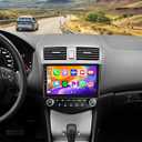 Android 15 Car Stereo for Honda Accord 2003 2004 2005 2006 2007 10.1" HD Touchscreen for Accord Radio Upgrade, Wireless CarPlay/Android Auto, 5G WiFi, GPS, Bluetooth, Backup Camera 2GB+64GB