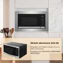 GMTK3068AF 30-Inch Microwave Trim Kit Compatible with Frigidaire Gallery
