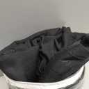 Black Linen Curtains 84 inches Long 2 Panels for Bedroom Back Tab Light Filtering Privacy Sheer Black Curtains Muslin Look Modern Farmhouse Cotton Textured Gauze Curtain for Living Room 2 Panel Set