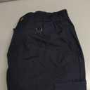 CNBQDD Mens Cargo Pants Lightweight Ripstop Work Hiking Pants Breathable Stretch Waterproof Multi-Pocket Durable Outdoor Utility Trousers for Construction Dark Blue 34Wx32L