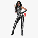 Morph Skeleton Costume Women, Skeleton Bodysuit Women, Womens Halloween Costumes 2025, Size Small