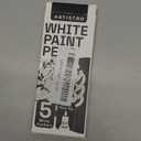 ARTISTRO 5 White Paint Pen for Rock Painting, Stone, Ceramic, Glass, Wood, Tire, Fabric, Metal, Canvas. Set of 5 Acrylic Paint White Marker Water-based Extra-fine Tip