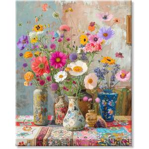 Puzzles for Adults 1000 Pieces Flowers, Puzzle 1000 Pieces, 1000 Piece Puzzle for Adults Suitable for Home Dcor with 1:1 Poster Dust Free Jigsaw Puzzles (27.5"X19.6")