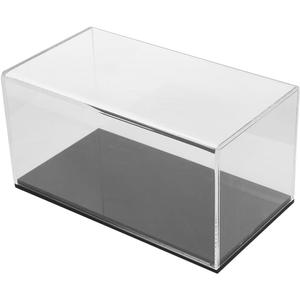 Totority 1 65 Scale Clear Car Model Display Box Dustproof Collector Case for Toy Cars Figures Collectibles Exhibition Organizer with Smooth Polishing