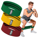 Fabric Resistance Bands for Legs - Workout Bands Resistance Bands for Men and Women - Booty Bands for Working Out - Exercise Bands Resistance Bands Set - Elastic Bands for Exercise