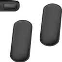 CouTuno 2PCS Car Door Armrest Pads, Leather Knee Cushion Pad, Comfortable Soft Memory Foam Arm Rest Elbow Pads for Cars, Universal Auto Leg support Knee Cushion Pads (Black)