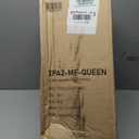 EGO Topper 2 Inch Queen Memory Foam Mattress Topper, Cooling Gel Foam Mattress Topper for Pressure Relief, Ventilated Design Bed Topper in a Box, CertiPUR-US Certified, 60"80", Medium