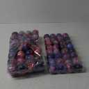 90 Pack Galaxy Stress Balls Bulk for Kids Adults 2 Inch Space Squeeze Anxiety Fidget Sensory Balls Children Outer Space Mini Relief Balls for Birthday Party Favors Finger Exercise School Carnival Gift