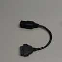 OBD 8 Pin to 16 Pin Motorcycle Cable OBD2 Motorrad Adapter 8Pin Polaris Slingshot Motorbike RZR Ranger General Sportsman ACE for ATV Diagnostic Tool Adaptor