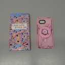 Lotadilo Cute for Google Pixel 8A Case - Compatible with Magsafe Magnetic Ring Holder Stand Kickstand for Women Girls Girly Funny Fashion Pretty TPU Phone Covers Peach Blossom Design