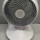 13In Fans for Bedroom with Light, Table Air Circulator Fans, Desk Oscillating Fan for Whole Room, 70 Vertical and 100 Oscillating, 3 Speeds, 28dB Quiet, for Home,Office,Outdoor, Mini