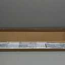 LazBlinds Cordless Cellular Shades, No Tools No Drill Blackout Honeycomb Shades Pleated Blinds for Windows, 33.5'' W x 72'' H, Silver White