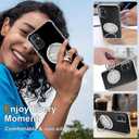 Compatible for OnePlus 1+ 9 Pro Phone Case, 360 Rotatable Ring Holder Kickstand [Non Yellowing] Transparent 4 Airbags Corners Shockproof Protective Cover Case for OnePlus 9 Pro 2021 - Crystal Clear