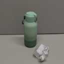 Momcozy Portable Milk Warmer for Travel  Dual Heating Modes for Breast Milk & Water, Portable Bottle Warmer with Fast Heating & Long Battery Life, 17 Ounces Large Capacity to Meet Your All-Day Needs (Green)