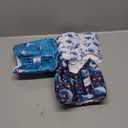 CuteBone Dog Diapers Male Belly Bands 3 Pack for Male Dogs Reusable Puppy Wraps DM63M (M(14"-17"))