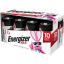 Energizer MAX C Batteries, Premium Alkaline C Cell Batteries (7 Battery Count)