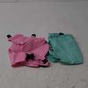 Kids Deluxe Life Jacket Swim Trainers Arm Bands Rings Floats and Swim Vest for Children (3-6 Years) (_Green + Pink)