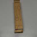 Large Wooden Spoons for Cooking, 2Pack Natural Teak Wood Cooking Spoon Set, Non-Stick Slotted and Corner Spoon, Heat-Resistant Wooden Spatula Spoon for Serving and Mixing