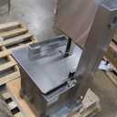 Vevor Commercial Electric Meat Bandsaw, 2200W Stainless Steel Bone Sawing Machine, 18.5" x 20.9" Workbench, 0-180mm Cutting Thickness, Frozen Meat Cutter with 6 Blades for Rib, Pork, Beef