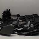 besrey Baby Backpack Carrier, Toddler Hiking Backpack with Safety 3-Height Seat, Adjustable Straps&Waist Belt, Foldable Frame Lightweight Large Capacity Child Carrier for Hiking (Black)