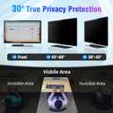 2 Pack 34 Inch Computer Monitor Privacy Screen, Compatible with Flat and Curved Screens, Removable Anti-Glare Blue Light Eye Protection Screen for 21:9 Widescreen Monitors, 34 Inch