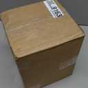 4 Pack 8 Inch Rubber Replacement Tire, Semi-Pneumatic Tire Plastic Wheel with 1/2-Inch Bore Offset Axle for Hand Trucks, Lawnmowers, Utility Carts, Black