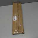 Standard Decorative Window Curtain Rods 30 to 116 Inch,5/8 Inch Diameter Small Curtain Rod Set, Heavy Duty Drapery Rods with Brackets Black