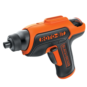 BLACK+DECKER 4V MAX Electric Screwdriver, Cordless, 180 RPM, 8 Bits