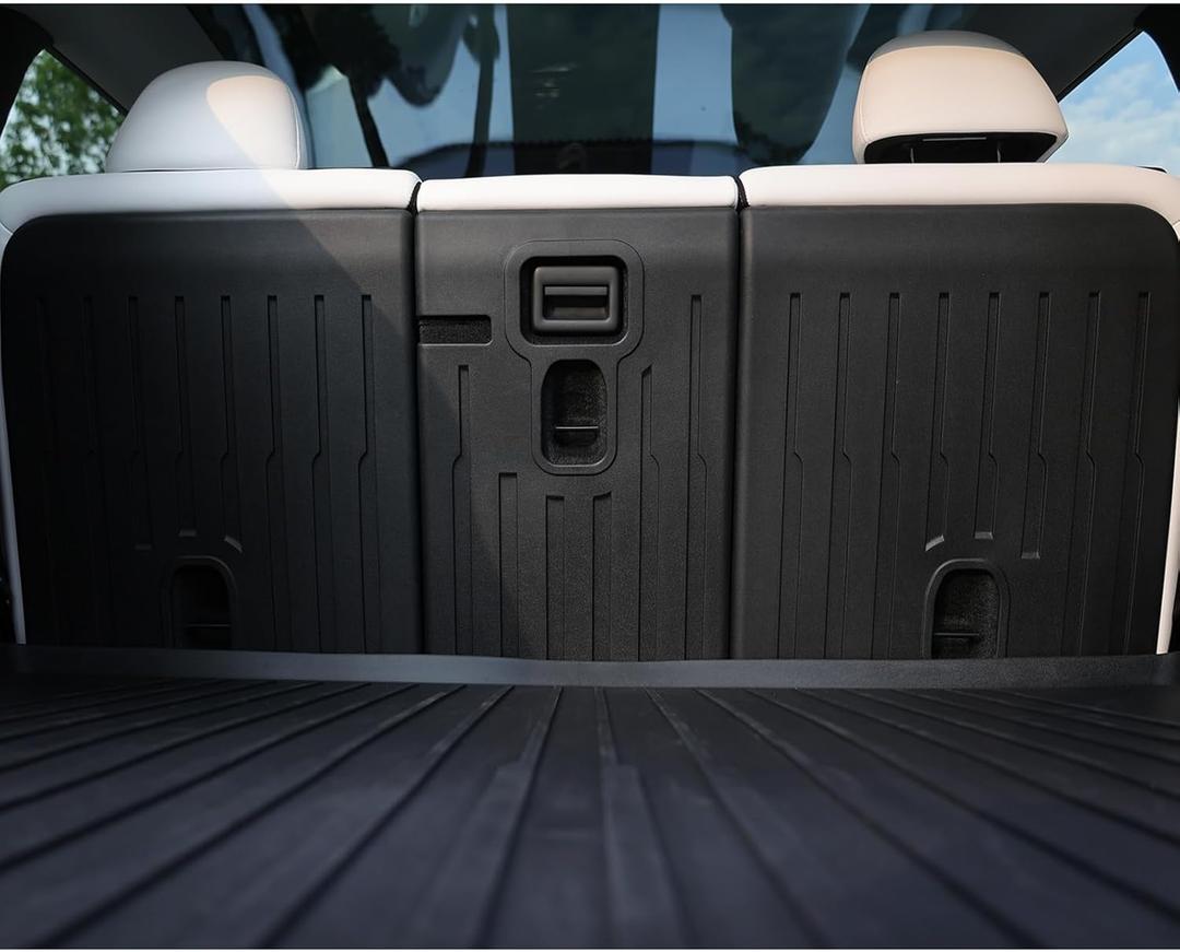 for Tesla Model Y Juniper Rear Seat Back Cover All Weather TPE SeatBack Liner Pad Back Protector Interior Accessories 2025 2026 (5 Seats)