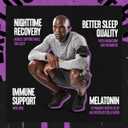 Animal PM - Sleep Aid for Adults Non-Habit Forming Relaxation Enhancer and Mood Support with Melatonin, L-Theanine, Zylaria, Zinc, Magnesium, Vitamin B6, GABA + AKG Anabolic Stack Supply, 30 Count (EXP 07/01/27)