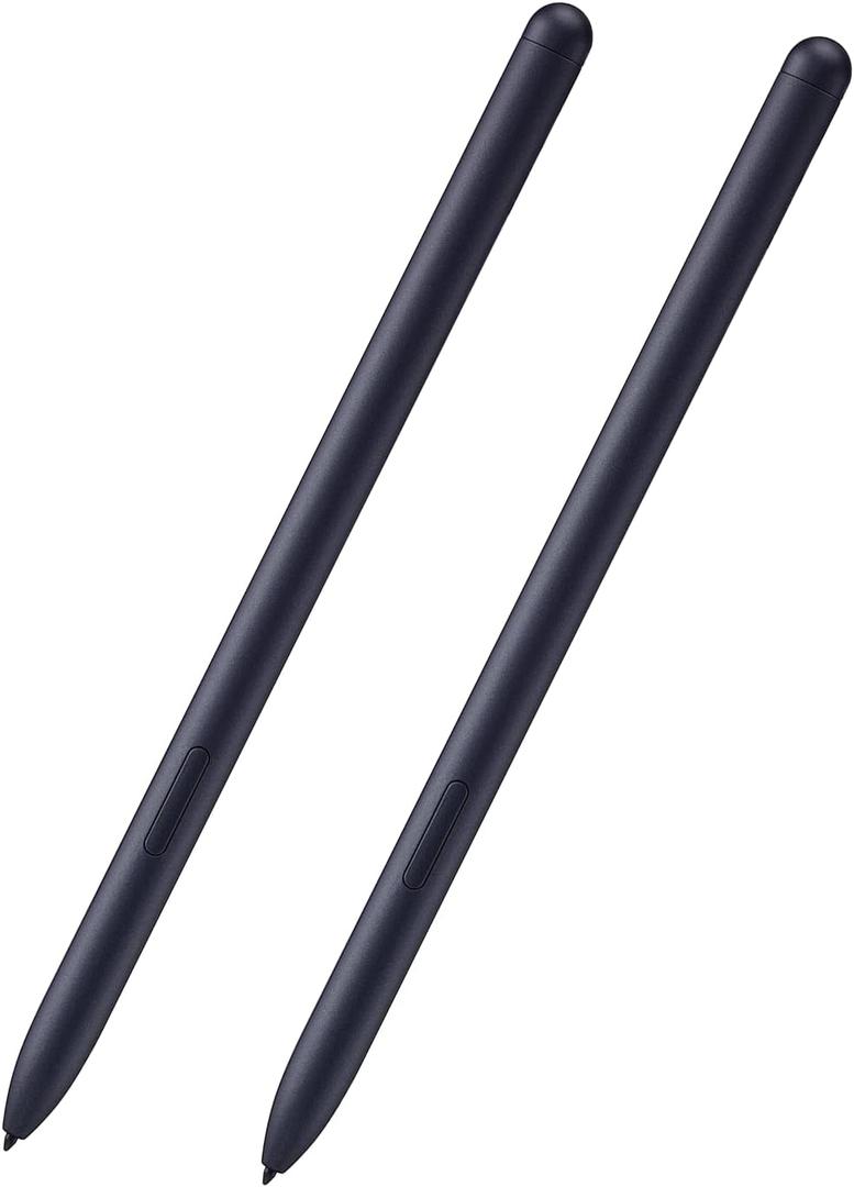 2 Pack Galaxy Tab S8 Ultra S Pen Replacement for Samsung Galaxy S8 S8 Plus S8 Ultra Stylus Pen S Pen Without Bluetooth (Black)