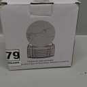 6 Pack White Marble Coaster Set with Holder Absorbent Drink Coasters Ceramic Cute Coaster Bar Dining Coffee Table Accessories Decor Gift Funny Cup Stone Modern Costers Cool Desk Beer Cork Coasters