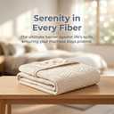 Khaki Twin Waterproof Mattress Protector with Pillowcase Protector, Protects Against Liquid Spills, Soft, Noiseless and Breathable, Fits 8"-15" Deep Pocket