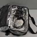 Heated Lunch Box Battery Powered with Automatic Heating, 16,000mAh Cordless Heatable Lunchbox for Adults, 1.6L Portable Food Warmer with Insulated Carry Bag Green