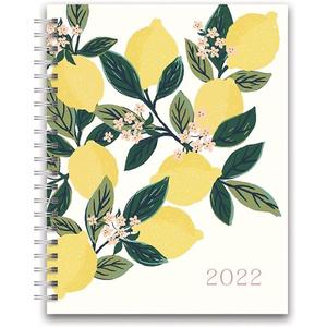 Orange Circle Studio Corporation, Lemon Tree 2022 Extra Large Spiral Planner