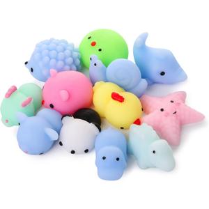 Mr. Pen- Squishy Toys, 12 Pack, Squishies, Squishy, Squishes for Kids, Squishy Toy, Squishy Pack, Squishes, Squishy Animals, Stress Relief Toy, Mini Squishes, Small Toys for Kids