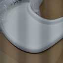 High Chair Tray Compatible with Stokke Trip Trap Chair, Matte White - Ergonomic Curved Design - BPA-Free, Easy to Assemble